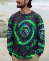 Maxcorners Bigfoot Aurora Swirl All Over Print LM1601