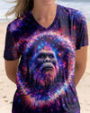 Maxcorners Bigfoot Galaxy Swirl All Over Print LM1601