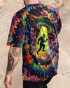 Maxcorners Bigfoot Ufo Swirl All Over Print LM1601