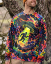 Maxcorners Bigfoot Ufo Swirl All Over Print LM1601