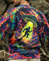 Maxcorners Bigfoot Ufo Swirl All Over Print LM1601