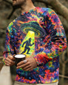 Maxcorners Bigfoot Ufo Swirl All Over Print LM1601