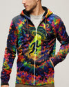 Maxcorners Bigfoot Ufo Swirl All Over Print LM1601