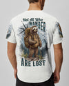 Maxcorners Not All Who Wander Are Lost Sloth All Over Print LM2101