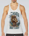 Maxcorners Not All Who Wander Are Lost Sloth All Over Print LM2101