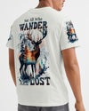 Maxcorners Not All Who Wander Are Lost Deer All Over Print LM2101
