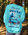 Maxcorners My Sleigh Broke Camping Christmas All Over Print LM2101