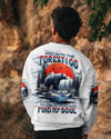 Maxcorners And Into The Forest I Go Bear All Over Print LM1501