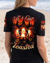 Maxcorners Let's Get Toasted Boos Halloween All Over Print LM2101