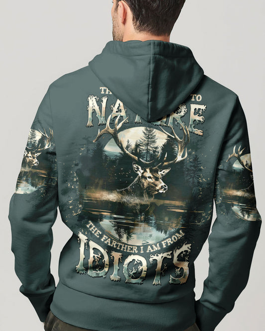 Maxcorners (Hot Deal) The Closer I Get To Nature Deer Hunting All Over Print LM1601