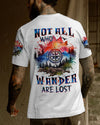 Maxcorners Not All Who Wander Are Lost Compass All Over Print LM2101
