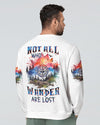 Maxcorners Not All Who Wander Are Lost Compass All Over Print LM2101