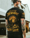 Maxcorners Not All Who Wander Are Lost Bigfoot Compass All Over Print LM2101