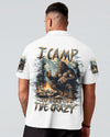 Maxcorners I Camp To Burn Off The Crazy Bigfoot All Over Print LM2101