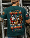 Maxcorners Making Memories One Campfire At A Time Bigfoot Christmas All Over Print - Tltw1711251 LM1601