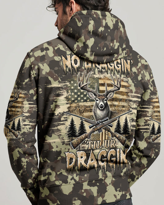 Maxcorners No Bragging Until You're Dragging Deer Hunting All Over Print LM1601