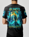 Maxcorners Always Take The Scenic Route Compass Bigfoot All Over Print LM2101