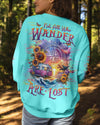 Maxcorners Not All Who Wander Are Lost Compass All Over Print LM2101