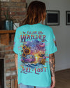 Maxcorners Not All Who Wander Are Lost Compass All Over Print LM2101