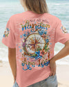 Maxcorners Not All Who Wander Are Lost Compass All Over Print LM1501