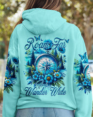 Maxcorners Roam Far And Wander Wide Compass All Over Print LM2101