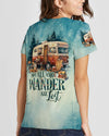 Maxcorners Not All Who Wander Are Lost Christmas All Over Print LM2101