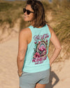 Maxcorners Not All Who Wander Are Lost Flamingo All Over Print LM2101
