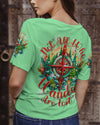Maxcorners Not All Who Wander Are Lost Christmas All Over Print LM2101