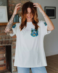 Maxcorners Smell The Sea Feel The Breeze Compass All Over Print LM2101