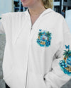 Maxcorners Smell The Sea Feel The Breeze Compass All Over Print LM2101