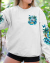 Maxcorners Smell The Sea Feel The Breeze Compass All Over Print LM2101