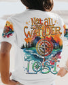 Maxcorners Not All Who Wander Are Lost Compass All Over Print LM2101
