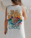 Maxcorners Not All Who Wander Are Lost Compass All Over Print LM2101