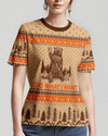Maxcorners I Do What I Want Camping Bear Christmas All Over Print LM2101