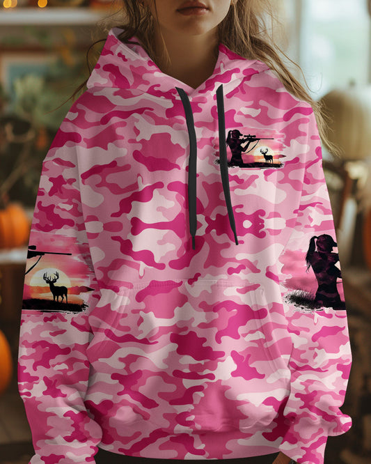 Maxcorners (Hot Deal) Pretty In Pink Hunting Camo All Over Print LM1601