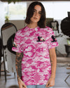 Maxcorners Pretty In Pink Hunting Camo All Over Print LM1601