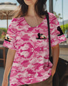 Maxcorners Pretty In Pink Hunting Camo All Over Print LM1601