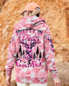 Maxcorners Pretty In Pink Deer Hunting All Over Print LM1601