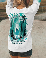 Maxcorners Find Me Where The Wild Things Are Bigfoot All Over Print LM2101