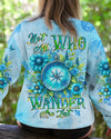 Maxcorners Not All Who Wander Are Lost Compass All Over Print LM2101