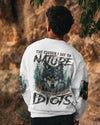 Maxcorners The Closer I Get To Nature Wolf All Over Print LM2101