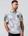 Maxcorners He's Hunting Ducks Santa Christmas All Over Print LM1601