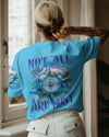 Maxcorners Not All Who Wander Are Lost Compass All Over Print LM2101