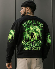 Maxcorners Not All Who Wander Are Lost Bigfoot All Over Print LM1601