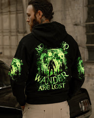 Maxcorners Not All Who Wander Are Lost Bigfoot All Over Print LM1601