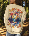 Maxcorners Wander Often Wonder Always Compass All Over Print LM2101