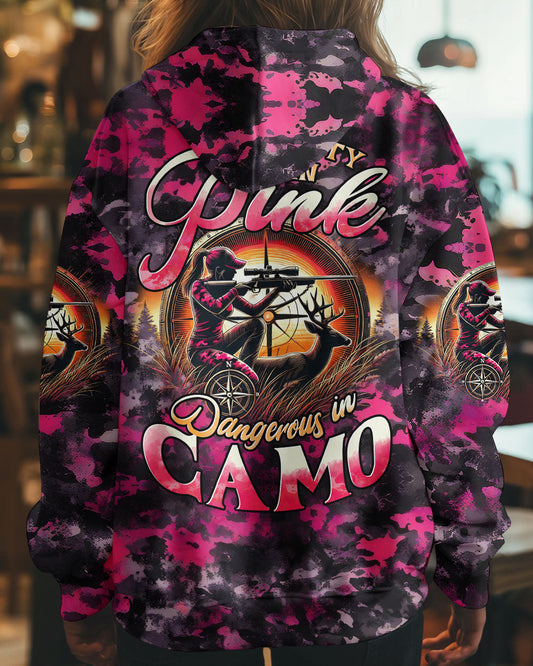 Maxcorners (Hot Deal) Pretty In Pink Hunting All Over Print LM1601