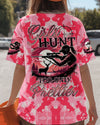 Maxcorners Girls Hunt Too Only Prettier Camo All Over Print LM1601