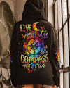 Maxcorners Live Your Life By A Compass All Over Print LM2101