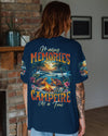 Maxcorners Making Memories One Campfire At A Time Turtle All Over Print LM2101
